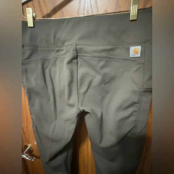 Carhartt WOMEN'S FORCE FITTED MIDWEIGHT UTILITY LEGGING Size Large - Image 9