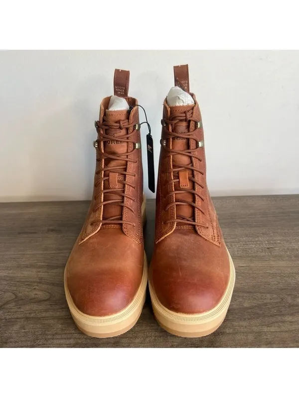 SOREL NEW Women’s Hi-Line Lace Waterproof Boot Size 8 #B1459 - Image 4