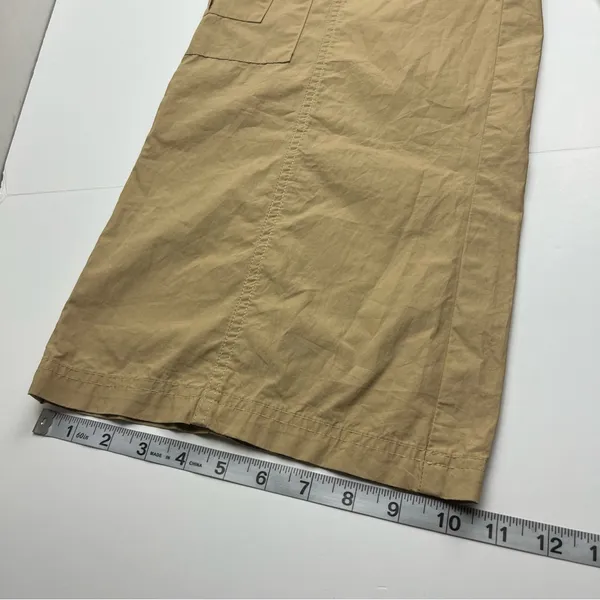 Pacsun‎ Low Rise Puddle Khaki Tan Womens Size Medium Pant Cargo Relaxed NEW - Image 14