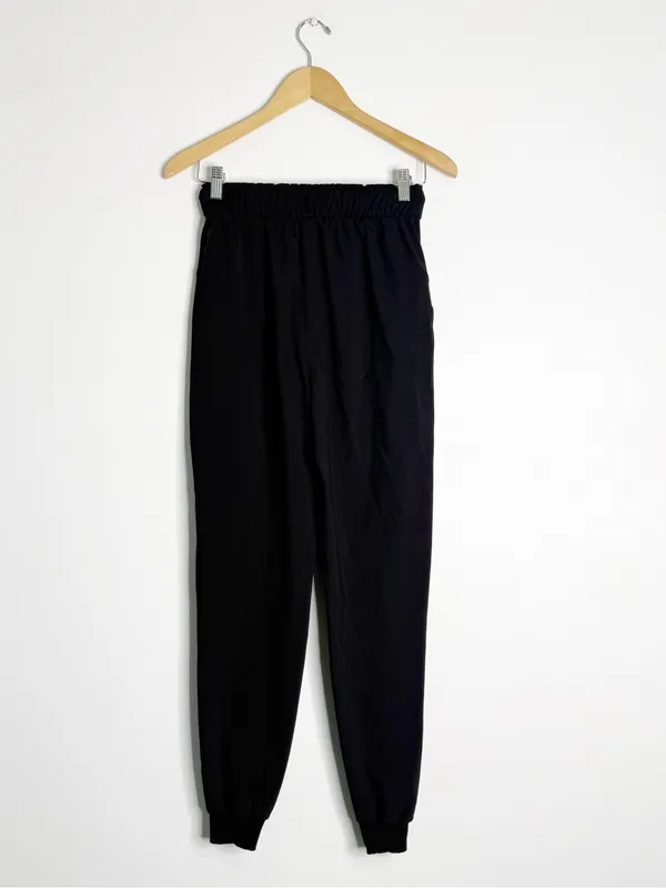 Lululemon Black Jogger Pants Women’s Size 4 Pull On Stretch Athletic - Image 5