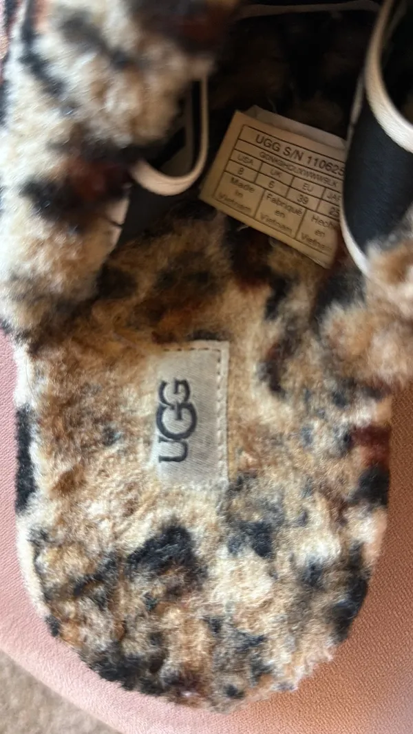 Cheetah UGG Slippers - Image 5