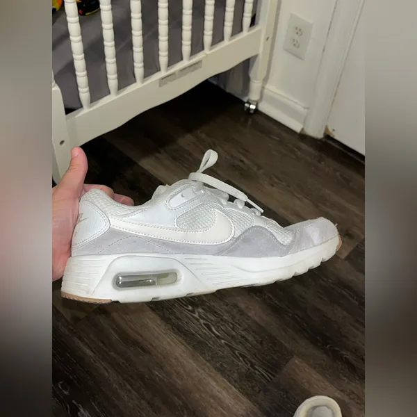 Nike Air Max SC Women’s Sneakers‎ Size 10 – White Gray Casual Shoes EUC - Image 14