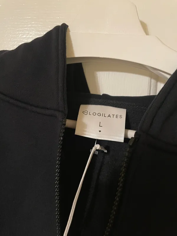 NWT! Blogilates Target X - Women's Marshmallow Full Zip Hooded Sweatshirt Size L - Image 6