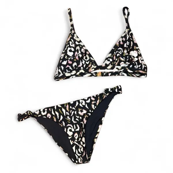 NEW Somedays Lovin Through The Wild 90s Y2K Leopard Print Bikini Set — LARGE - Image 4