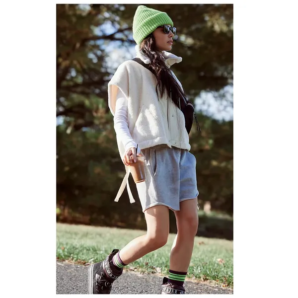Free People Scout It Out Fleece Vest Size Large - Image 3