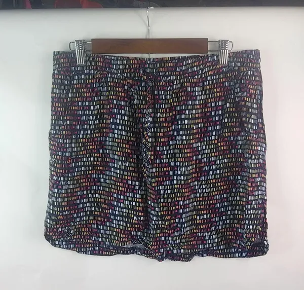 Merona L Rainbow Chicklets Walking Running Golf Pickleball Mini Skirt - Image 8