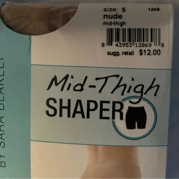 New assets by spanx nude mid thigh shaper size 5 - Image 3