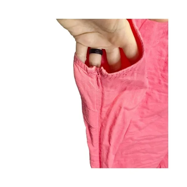 Gap Tank Dress Womens Size Small Pink 100% Cotton Sleeveless Halter Neck‎ Summer - Image 4