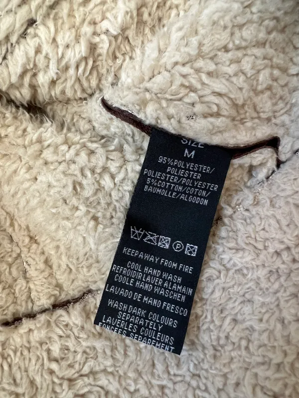 LF Shearling Aviator Jacket - Image 7