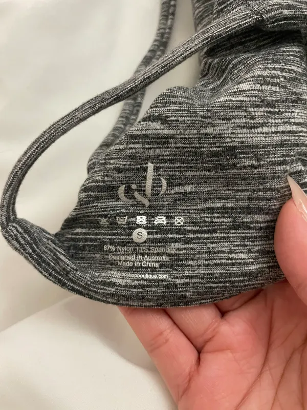 Alphalete Crop Shop Boutique Sports Bra - Image 3