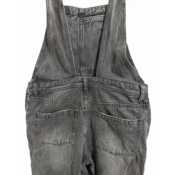 We The Free x Free People Baggy Boyfriend‎ Denim Overalls Women's Size 27 - Image 11