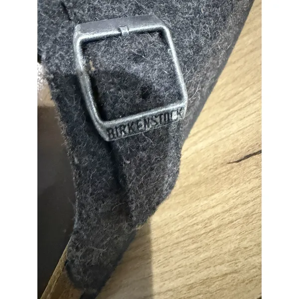 Birkenstock Boston Clog Grey Anthracite Wool Soft Size 40‎ P - Image 6