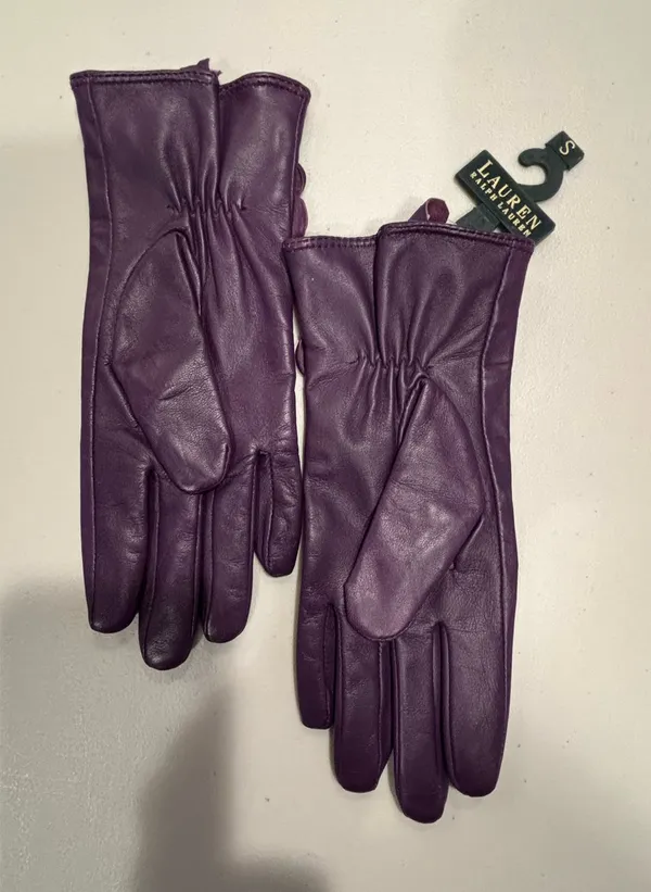 LAUREN Ralph Lauren | ladies leather gloves - Image 6