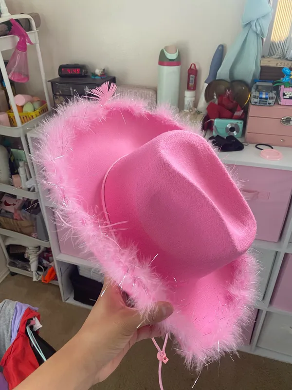 Pink Cowgirl Amazon Hat - Image 2
