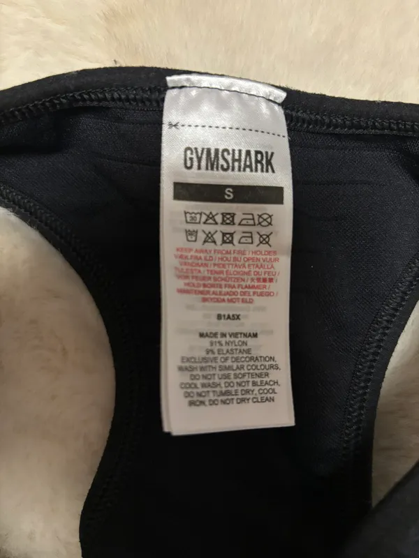 Gymshark, Energy Seamless Sports Bra - Black S - Image 5