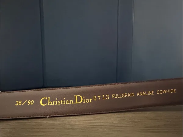 Vintage Christian Dior Belt - Image 6