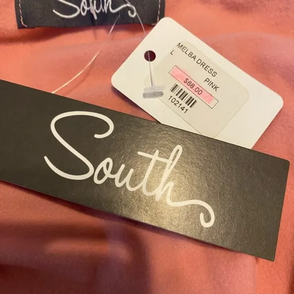NWT SOUTH SZ L SOFT‎ PINK BODY FORM DRESS 6 for 36 - Image 10