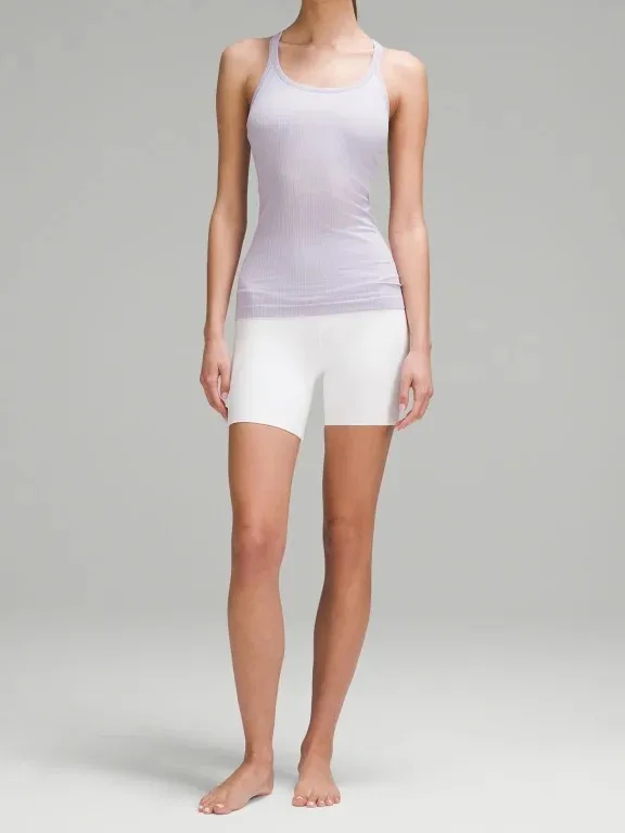 Lululemon Ebb to Street Tank Top Lilac Ether Square Dot‎ - Image 11