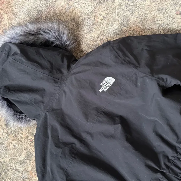$400 The North Face Womens Arctic Parka Black 550 Down Jacket XL NF0A4R2V - Image 8