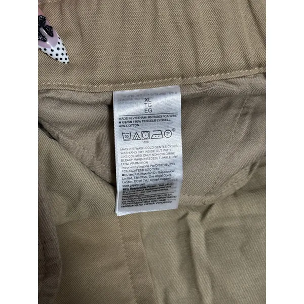 Banana Republic Wide Leg Everyday Pant Office Minimalist Capsule Quiet Luxury XL - Image 6