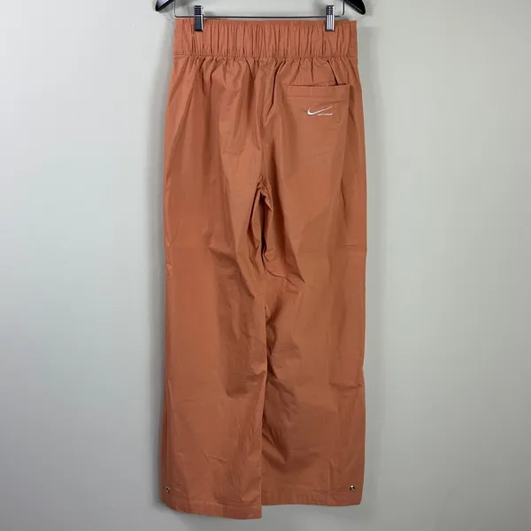 Nike Sportswear Athleisure Wide Leg High Waist Trousers in‎ Terra Blush Medium - Image 13