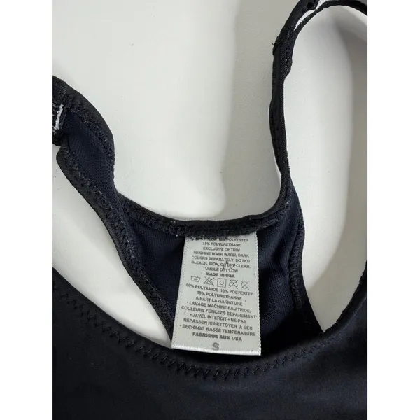Patagonia Womens Sports Bra Black Size Small No padding Racer Back - Image 2