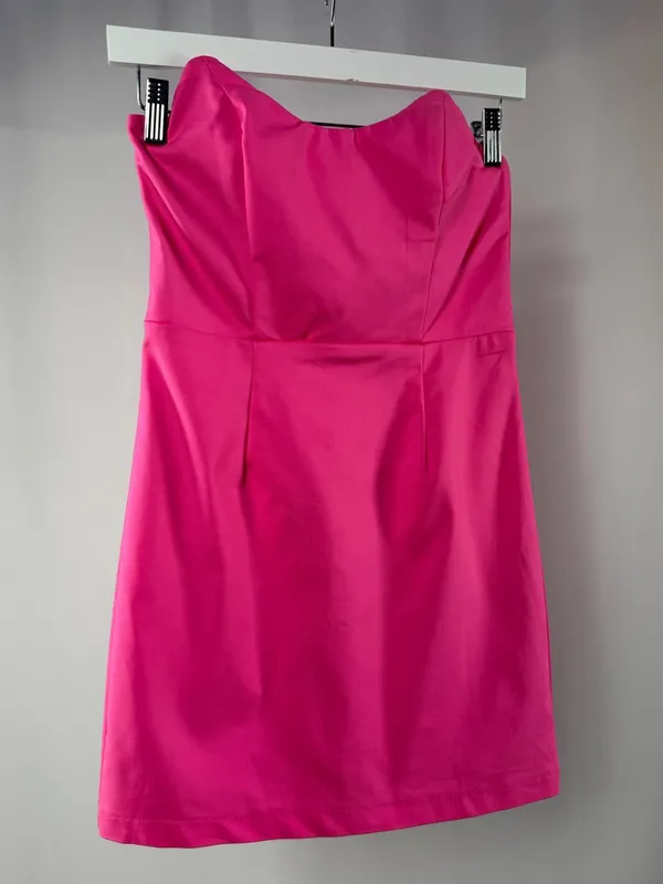 Superdown‎ Strapless Mini Cocktail Dress in Pink Size Small - Image 3