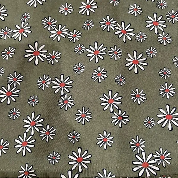 Altar’d State Green Daisy Floral Skirt With Pockets Women’s Large - Image 2