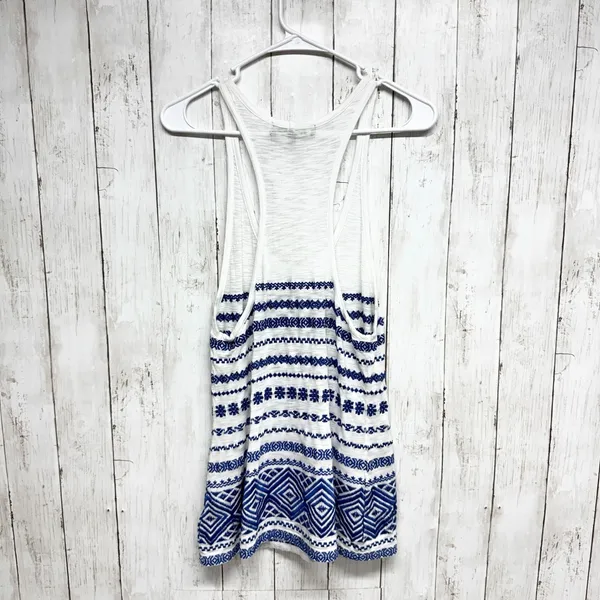 Sam Edelman Shirt Women Size Medium‎ Aztec Sleeveless Tank Blouse Lightweight - Image 6