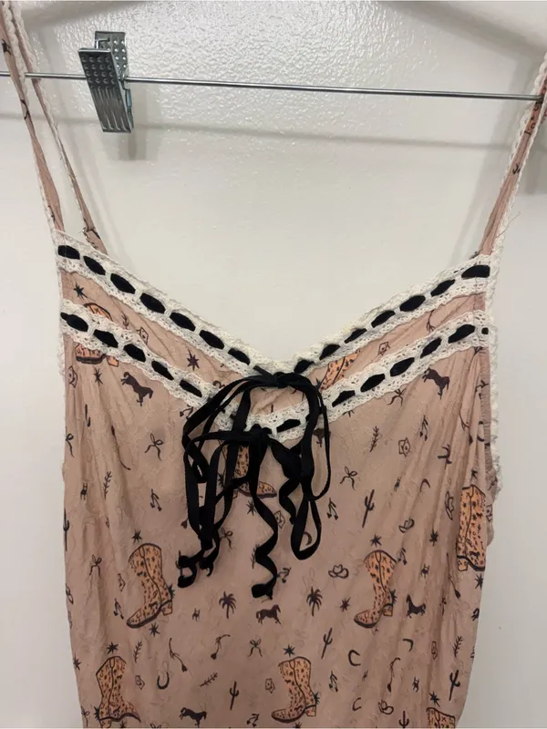 EUC Urban Outfitters x TuftLuck Horse Maxi Dress | Western Boho Dress - Image 6