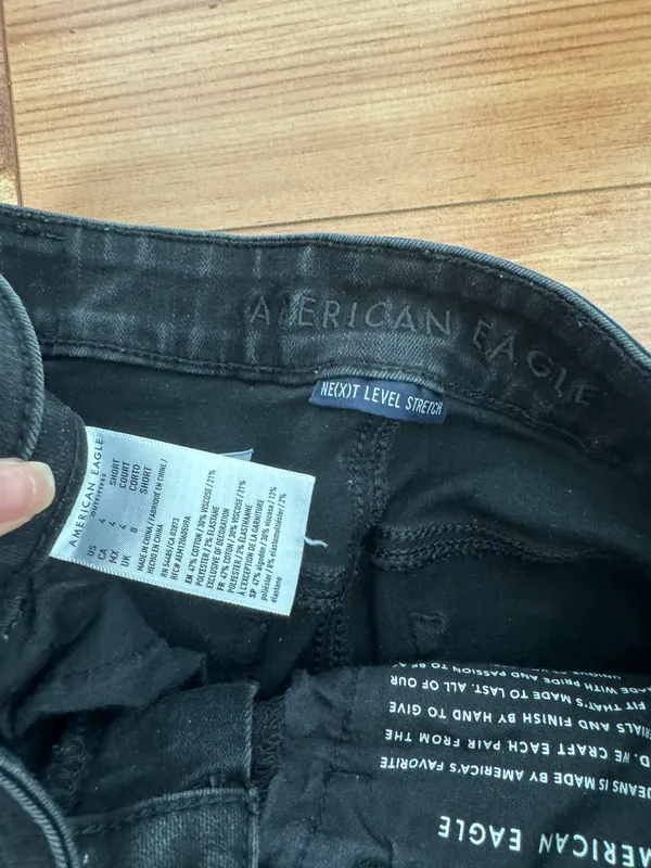 Outfitters Black Ripped Jeans - Image 3