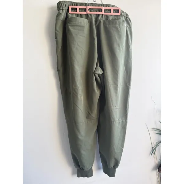 FIGS Tansen Jogger Scrub Pants Olive Green Technical Collection XL‎ - Image 3