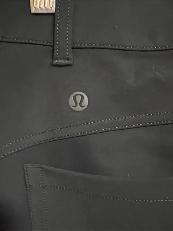 lululemon athletica City Sleek Black High-Rise Slim Fit Pants - Image 4