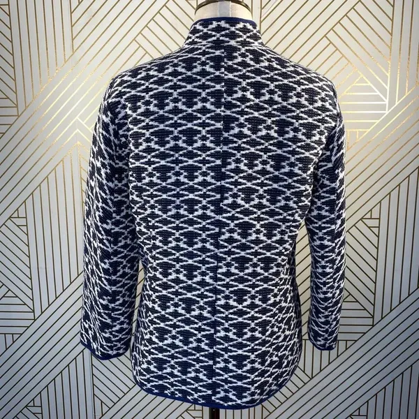 C. Wonder Ikat‎ Brocade Jacket w/ Bracelet Sleeves - Image 9