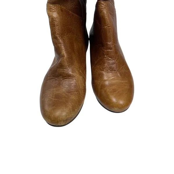 Steven by Steven VTG brown wms brown leather riding Equest boots Sz 8M SKU 9799 - Image 10