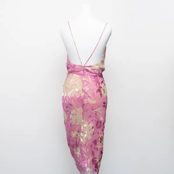 SAMSOE SAMSOE - Dapples Floral‎ Satin Burnout Dress. - Image 14