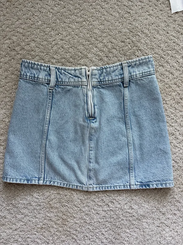 H&M Jean Skirt Denim - Image 2