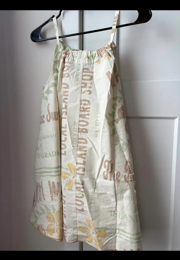 BDG Eva Tie-Front Ruched Strap Trapeze Mini Dress Size XS - Image 6