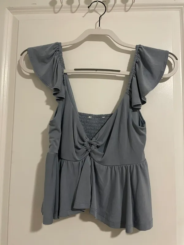 The Copper Closet Boutique Blue Top - Image 2
