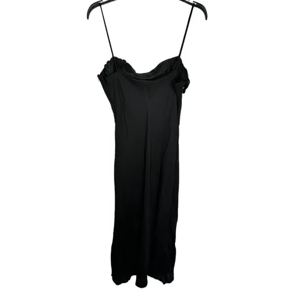Vintage KiKi USA Black Polyester Formal Dress - Image 5