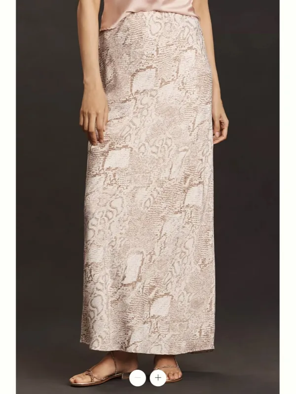Anthropologie The Tilda Maxi Slip Skirt - Image 2