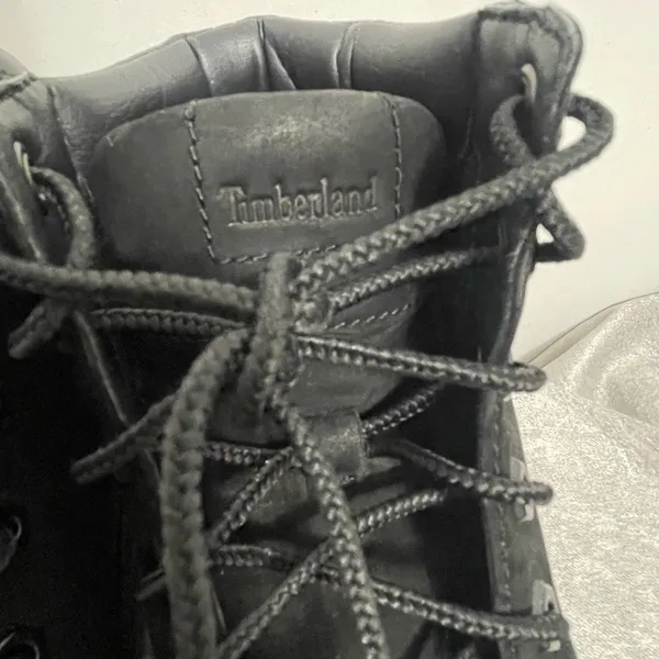 Timberland Women’s Size 5.5 / EU 36)W Black Nubuck Lace-Up Boots (/Box(B44)✨✨ - Image 5