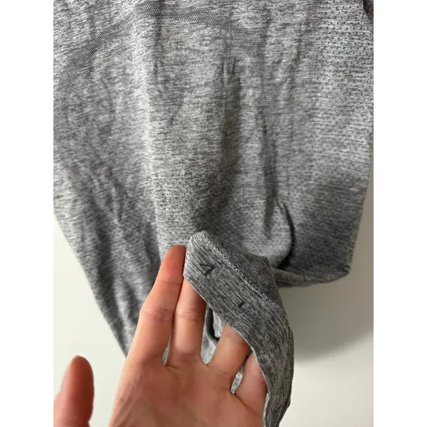 Lululemon 4 Swiftly Short Sleeve Tee Shirt in Grey - Image 3