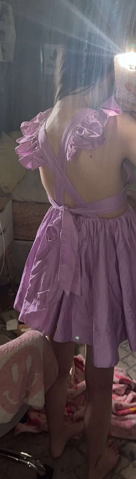 Vici Lavender Dress - Image 4
