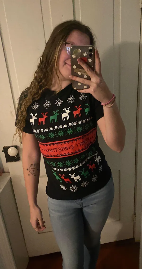 merry Christmas sweater Tshirt - Image 3