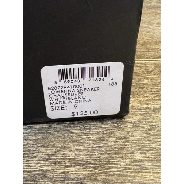 Club Monaco Jowenna White Low Top Sneaker Women's Size‎ 9 Leather Classic - Image 7