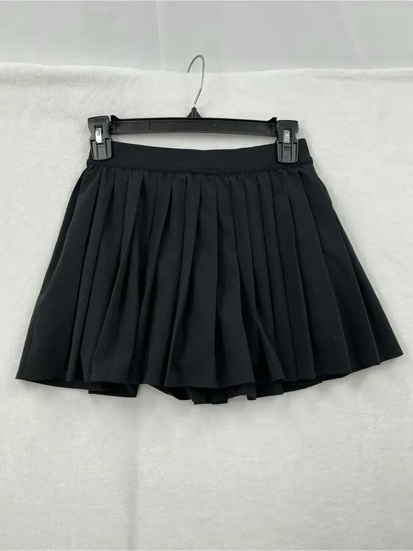 lululemon athletica Black Pleated Skater Skirt 1013 - Image 3