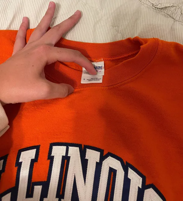 University Of Illinois Embroidered Sweatshirt - Image 2