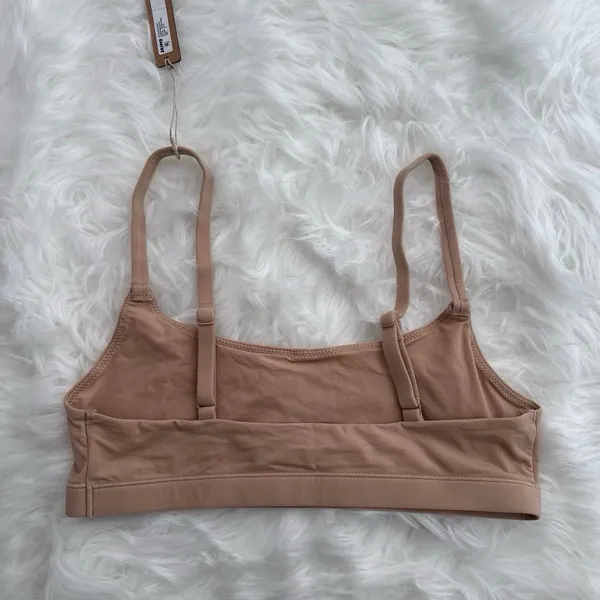 Skims Fits Everybody Scoop Neck Bralette Clay Size Small - Image 5