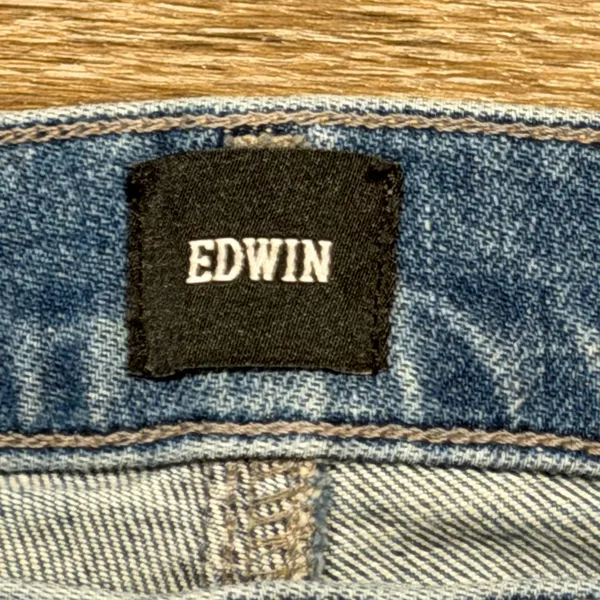 Edwin Marli Ankle Paloma‎ Jeans Blue Size 32 Wide Leg Minimalist Casual Denim - Image 4